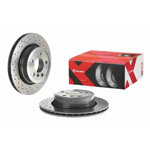 Brzdový kotúč BREMBO 09.9573.1X - obr. 1