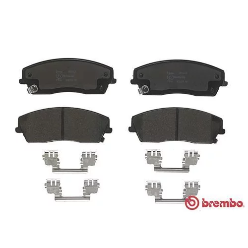 Sada brzdových platničiek kotúčovej brzdy BREMBO P 11 041 - obr. 1