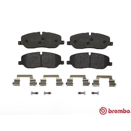 Sada brzdových platničiek kotúčovej brzdy BREMBO P 44 014 - obr. 1