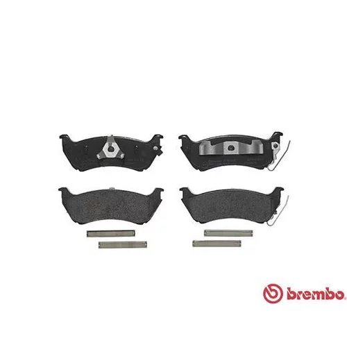 Sada brzdových platničiek kotúčovej brzdy BREMBO P 50 040 - obr. 1