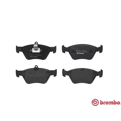 Sada brzdových platničiek kotúčovej brzdy BREMBO P 59 019 - obr. 1