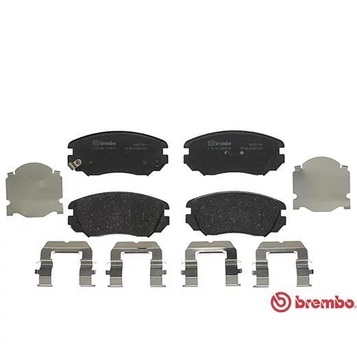 Sada brzdových platničiek kotúčovej brzdy BREMBO P 59 054 - obr. 1