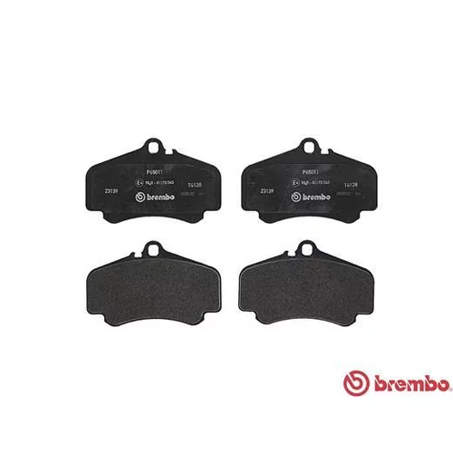 Sada brzdových platničiek kotúčovej brzdy BREMBO P 65 011 - obr. 1