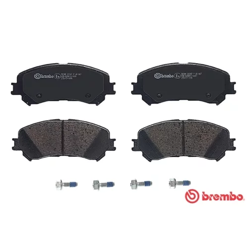 Sada brzdových platničiek kotúčovej brzdy BREMBO P 68 067 - obr. 1