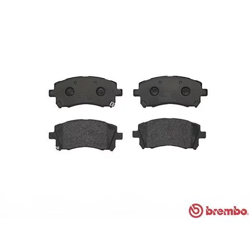 Sada brzdových platničiek kotúčovej brzdy BREMBO P 78 010 - obr. 1