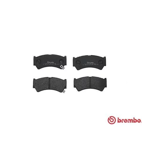 Sada brzdových platničiek kotúčovej brzdy BREMBO P 79 013 - obr. 1