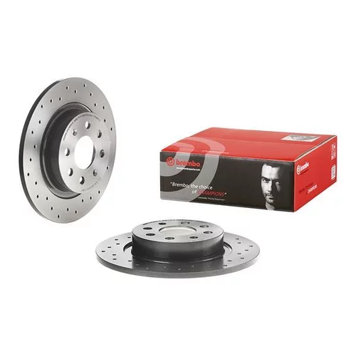 Brzdový kotúč BREMBO 08.9460.71 - obr. 1