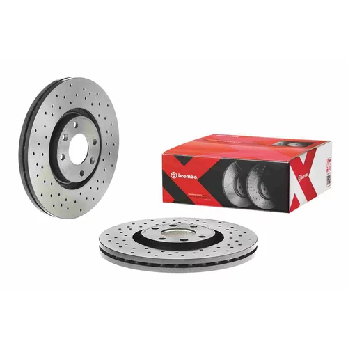 Brzdový kotúč BREMBO 09.9935.1X - obr. 1