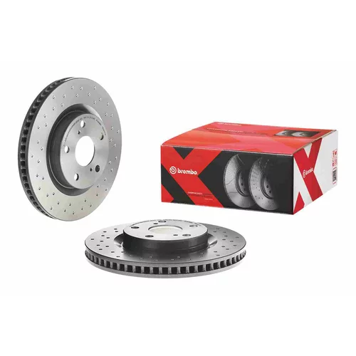 Brzdový kotúč BREMBO 09.A417.1X - obr. 1