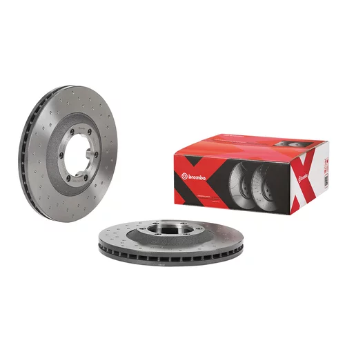 Brzdový kotúč BREMBO 09.B267.1X - obr. 1