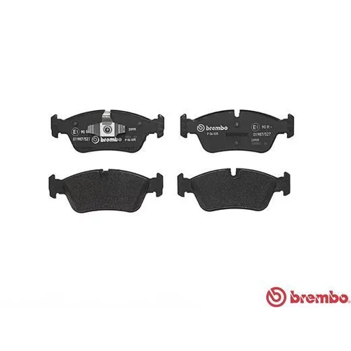 Sada brzdových platničiek kotúčovej brzdy BREMBO P 06 035 - obr. 1