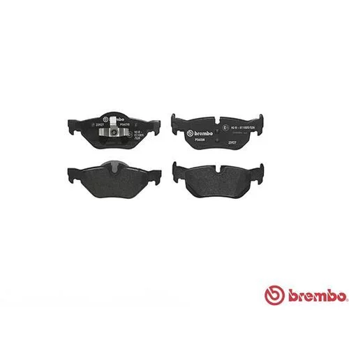 Sada brzdových platničiek kotúčovej brzdy BREMBO P 06 038 - obr. 1