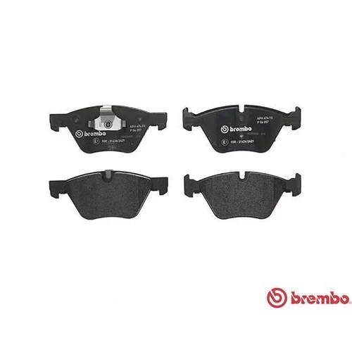 Sada brzdových platničiek kotúčovej brzdy BREMBO P 06 057 - obr. 1