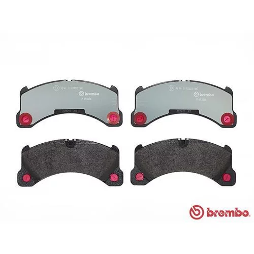 Sada brzdových platničiek kotúčovej brzdy BREMBO P 65 026 - obr. 1