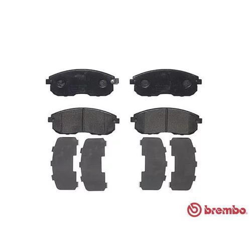 Sada brzdových platničiek kotúčovej brzdy P 79 030 /BREMBO/ - obr. 1