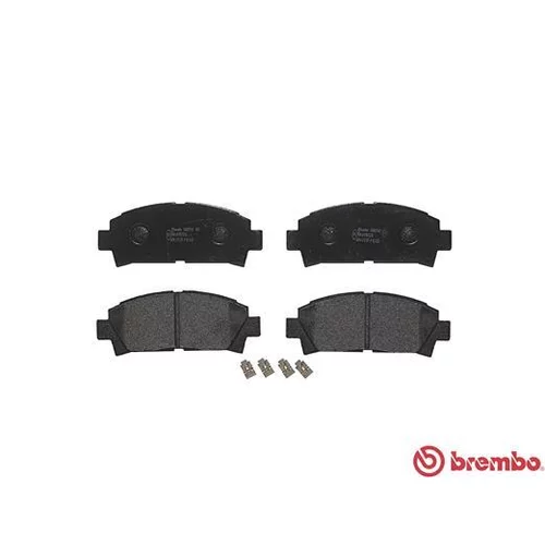 Sada brzdových platničiek kotúčovej brzdy BREMBO P 83 028 - obr. 1