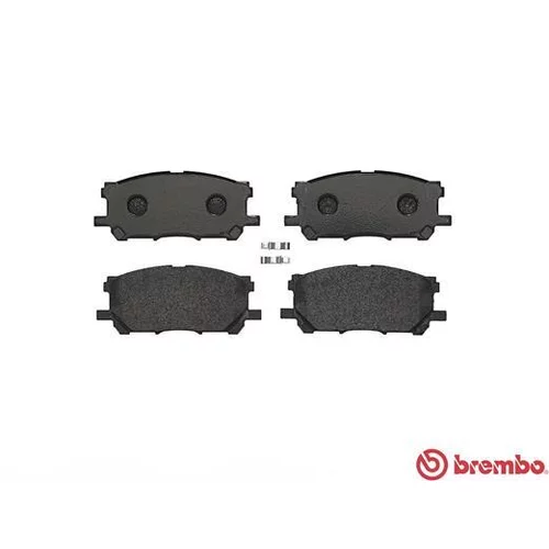 Sada brzdových platničiek kotúčovej brzdy BREMBO P 83 067 - obr. 1