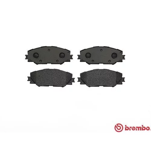 Sada brzdových platničiek kotúčovej brzdy BREMBO P 83 071 - obr. 1