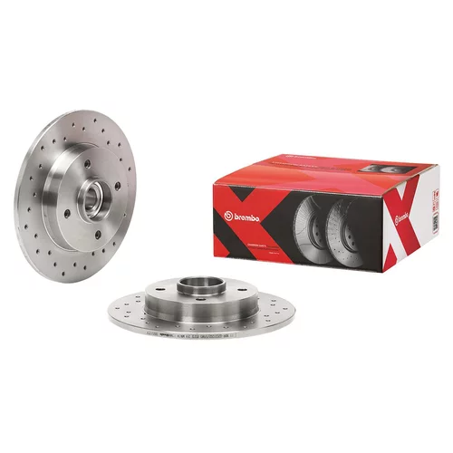 Brzdový kotúč 08.9512.2X /BREMBO/ - obr. 1