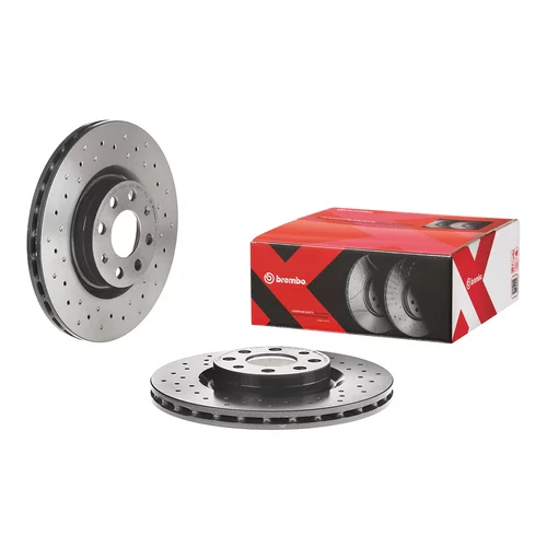 Brzdový kotúč BREMBO 09.4939.3X - obr. 1