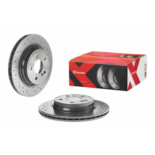 Brzdový kotúč BREMBO 09.A760.1X - obr. 1