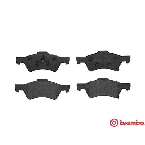 Sada brzdových platničiek kotúčovej brzdy BREMBO P 11 015 - obr. 1