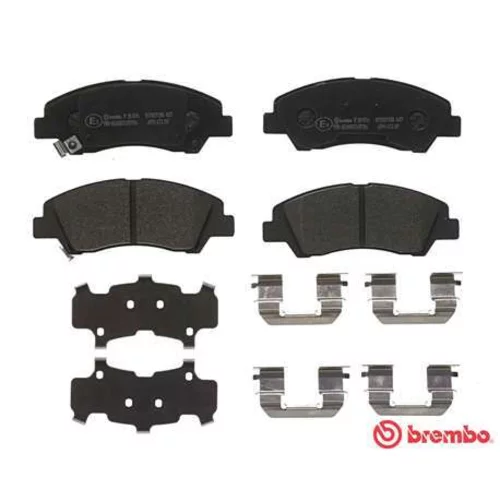 Sada brzdových platničiek kotúčovej brzdy BREMBO P 30 076 - obr. 1