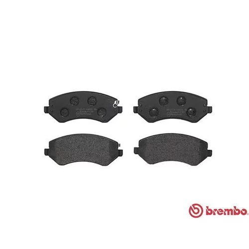 Sada brzdových platničiek kotúčovej brzdy BREMBO P 37 007 - obr. 1