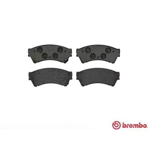 Sada brzdových platničiek kotúčovej brzdy BREMBO P 49 039 - obr. 1