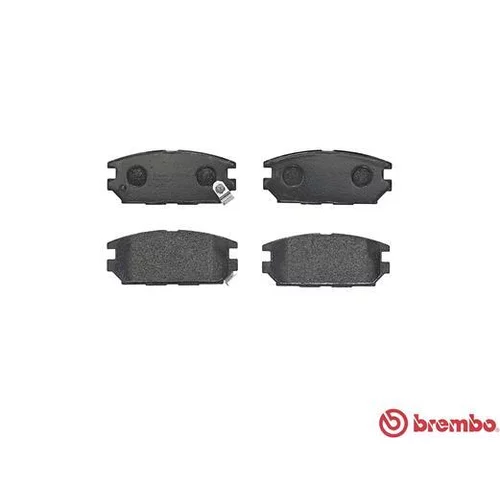 Sada brzdových platničiek kotúčovej brzdy BREMBO P 54 025 - obr. 1