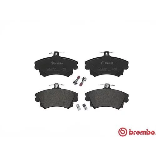 Sada brzdových platničiek kotúčovej brzdy BREMBO P 54 036 - obr. 1