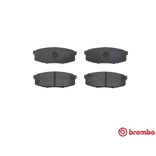 Sada brzdových platničiek kotúčovej brzdy BREMBO P 83 098 - obr. 1