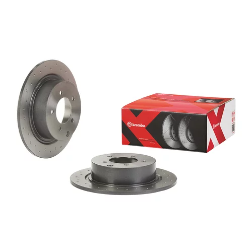 Brzdový kotúč BREMBO 08.C247.1X - obr. 1