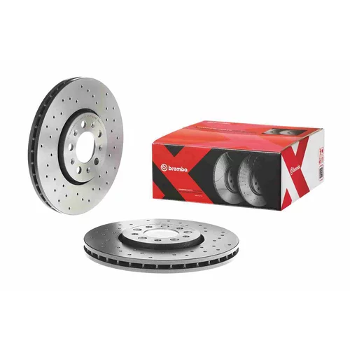 Brzdový kotúč BREMBO 09.7010.2X - obr. 1