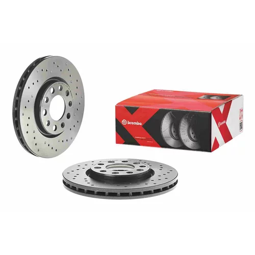 Brzdový kotúč BREMBO 09.A721.1X - obr. 1