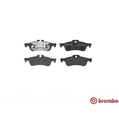 Sada brzdových platničiek kotúčovej brzdy BREMBO P 06 032 - obr. 1