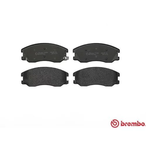 Sada brzdových platničiek kotúčovej brzdy P 10 003 /BREMBO/ - obr. 1