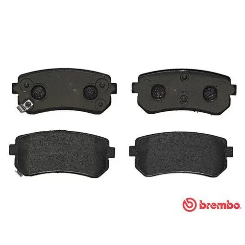 Sada brzdových platničiek kotúčovej brzdy BREMBO P 30 025 - obr. 1