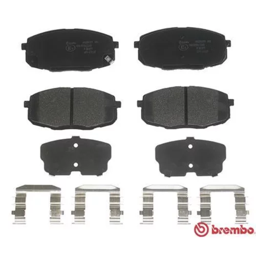 Sada brzdových platničiek kotúčovej brzdy BREMBO P 30 077 - obr. 1