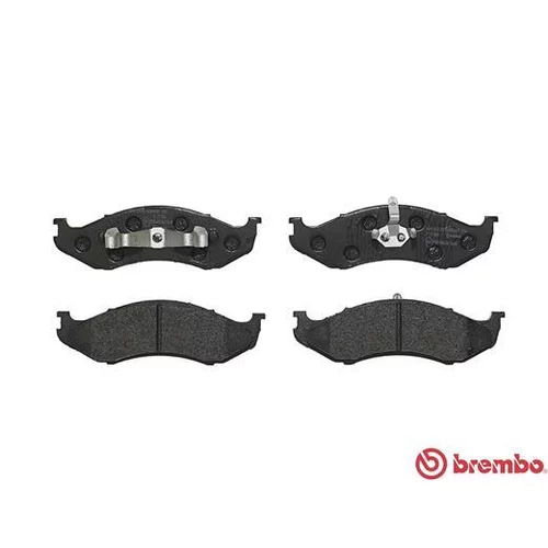 Sada brzdových platničiek kotúčovej brzdy BREMBO P 37 004 - obr. 1