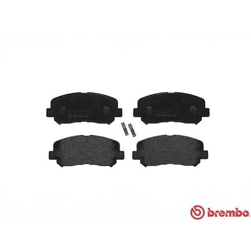 Sada brzdových platničiek kotúčovej brzdy BREMBO P 49 045 - obr. 1