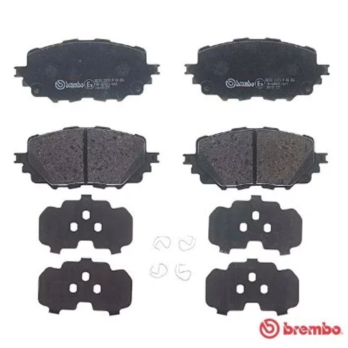 Sada brzdových platničiek kotúčovej brzdy BREMBO P 49 054 - obr. 1