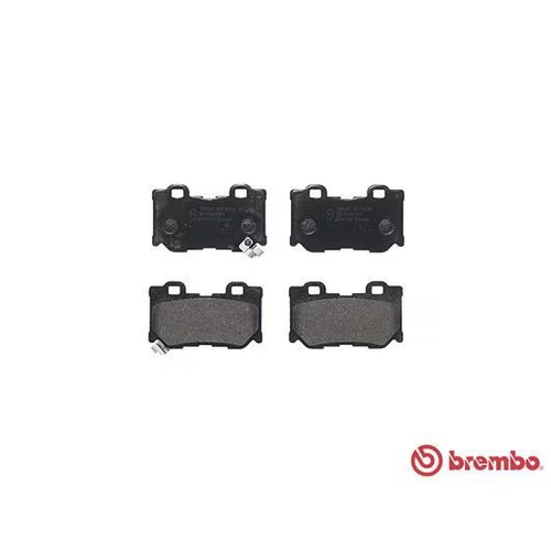 Sada brzdových platničiek kotúčovej brzdy BREMBO P 56 095 - obr. 1