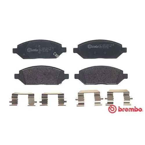 Sada brzdových platničiek kotúčovej brzdy BREMBO P 59 088 - obr. 1