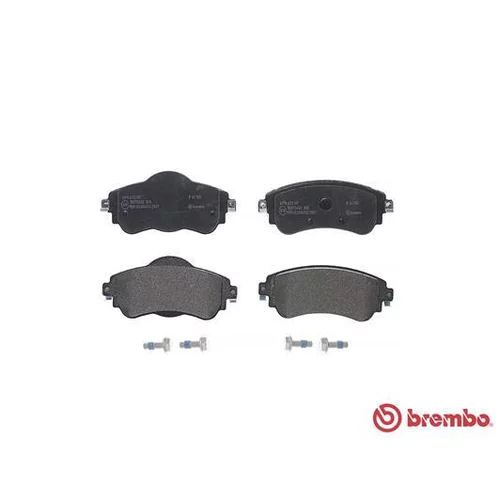 Sada brzdových platničiek kotúčovej brzdy BREMBO P 61 105 - obr. 1