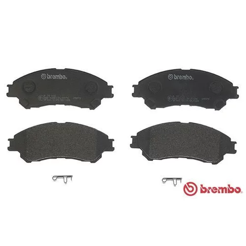 Sada brzdových platničiek kotúčovej brzdy BREMBO P 79 032 - obr. 1