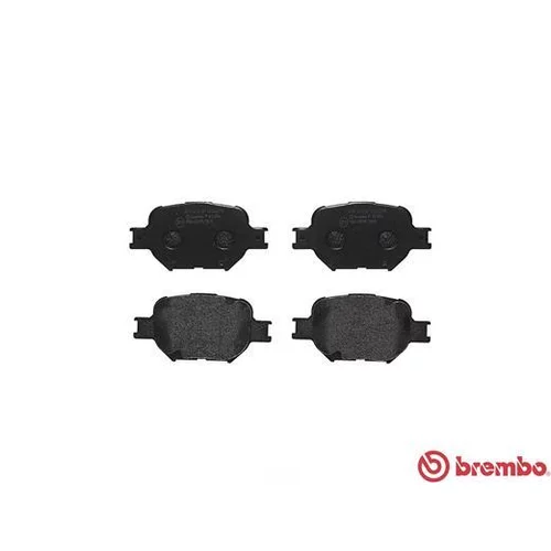 Sada brzdových platničiek kotúčovej brzdy BREMBO P 83 054 - obr. 1