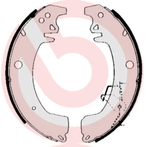 Sada brzdových čeľustí BREMBO S 68 537