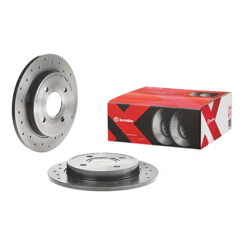 Brzdový kotúč BREMBO 08.4931.2X - obr. 1