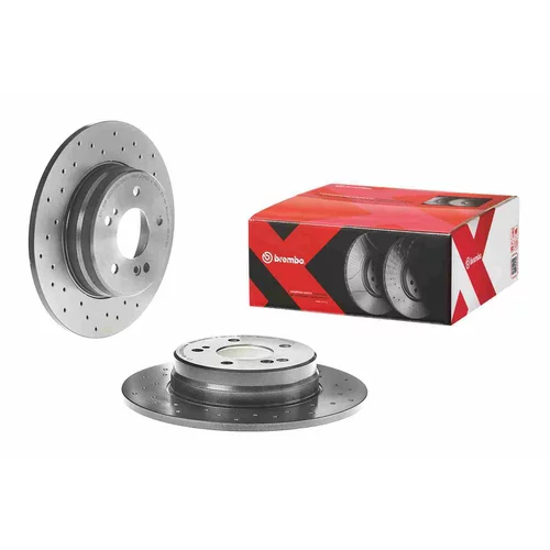 Brzdový kotúč BREMBO 08.7211.2X - obr. 1